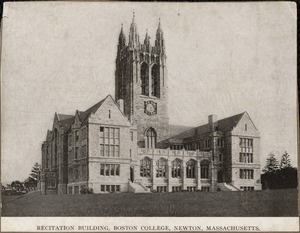 Schools & colleges. Newton, MA. Boston College, recitation building