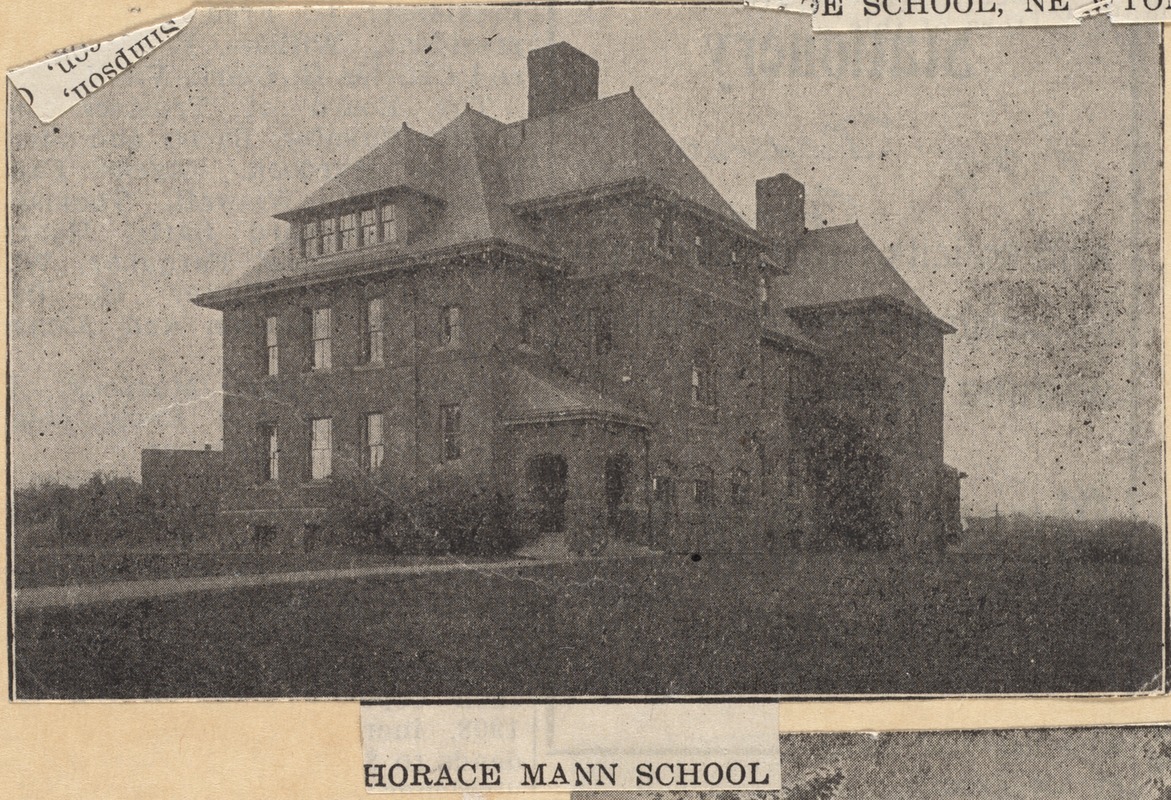 Schools & colleges. Newton, MA. Horace Mann, Newtonville