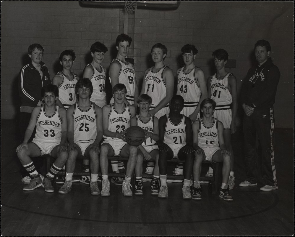 Schools & colleges. Newton, MA. Fessenden basketball team
