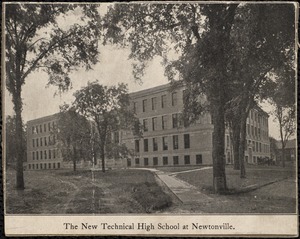 Schools & colleges. Newton, MA. New Technical High School, Newtonville