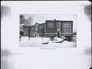 Schools & colleges. Newton, MA. F. A. Day Junior High School (old)