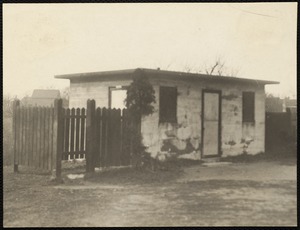 Public buildings. Newton, MA. Playground building, Newton Upper Falls