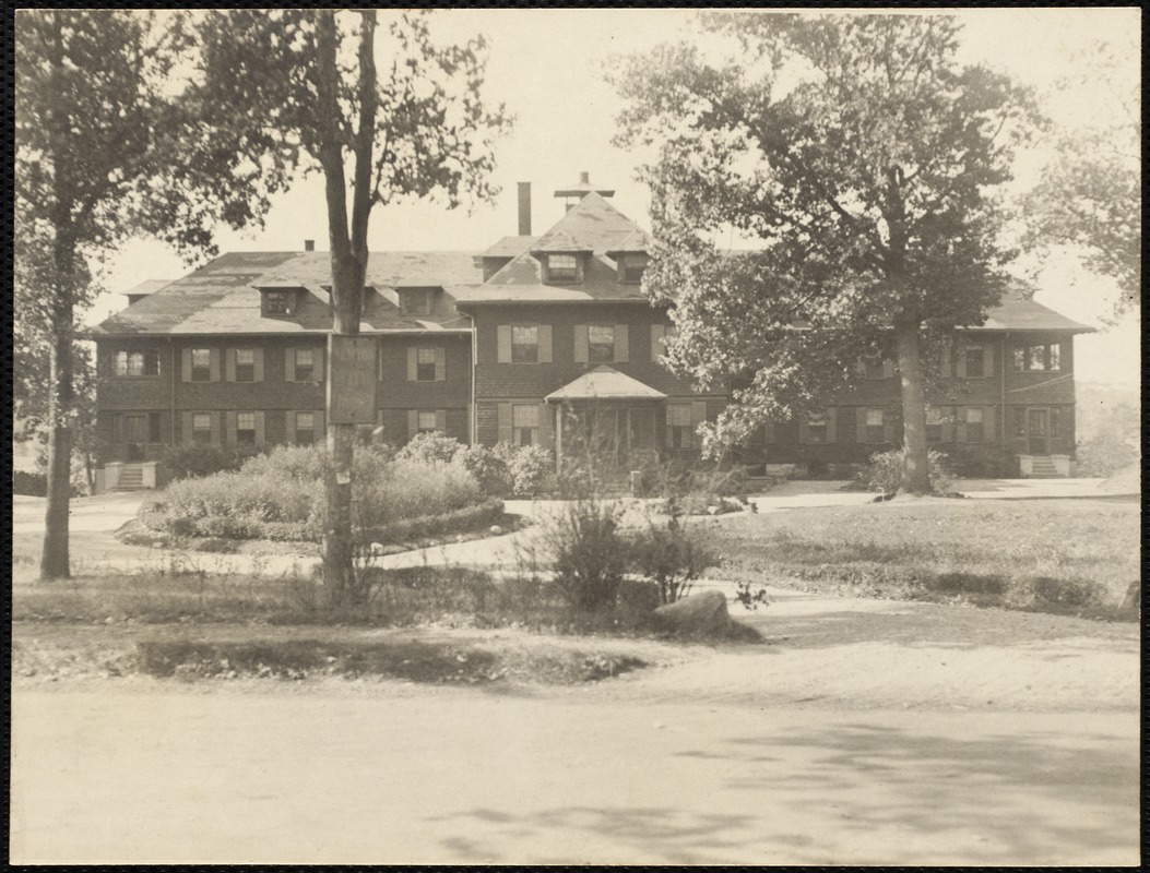 Public buildings. Newton, MA. City home Digital Commonwealth