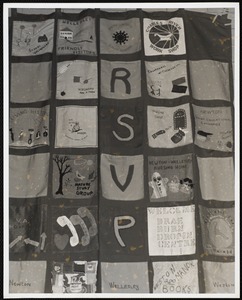 Protests & parades. Newton, MA. Quilt, RSVP