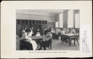 Sewing Rm., Newton Technical High