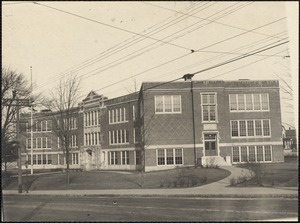 Frank A. Day Junior High School, Walnut St., Newtonville