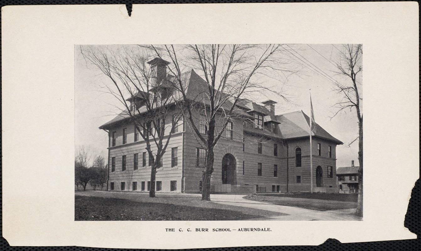 The C. C. Burr School - Auburndale