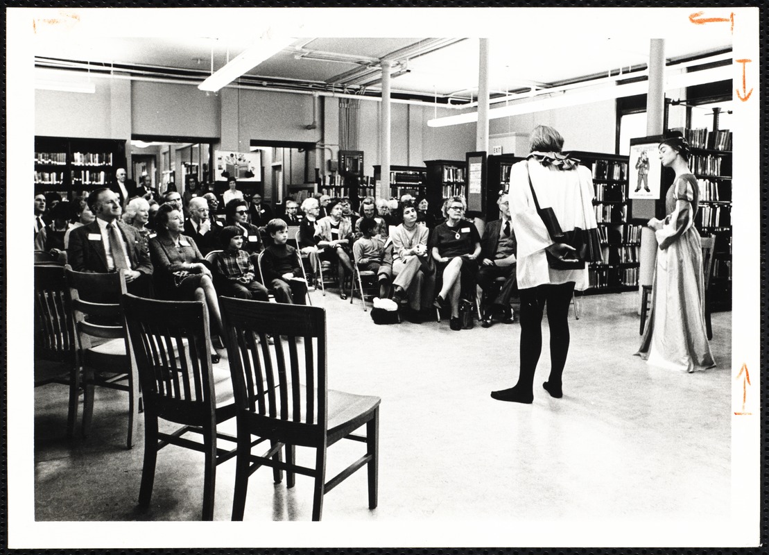 Newton Free Library, Newton, MA. Programs. Library tea with authors
