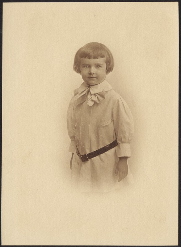 Newton photographs. Newton, MA. Picture of young girl