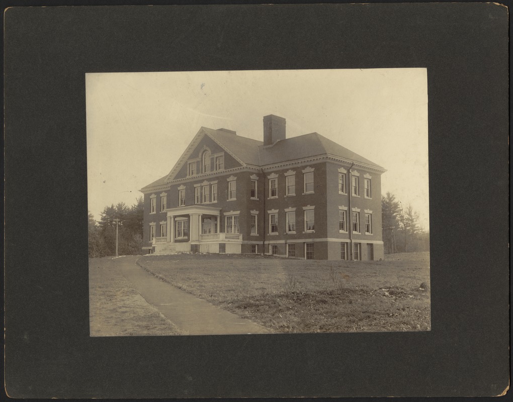 Newton photographs. Newton, MA. Unidentified building - Digital ...