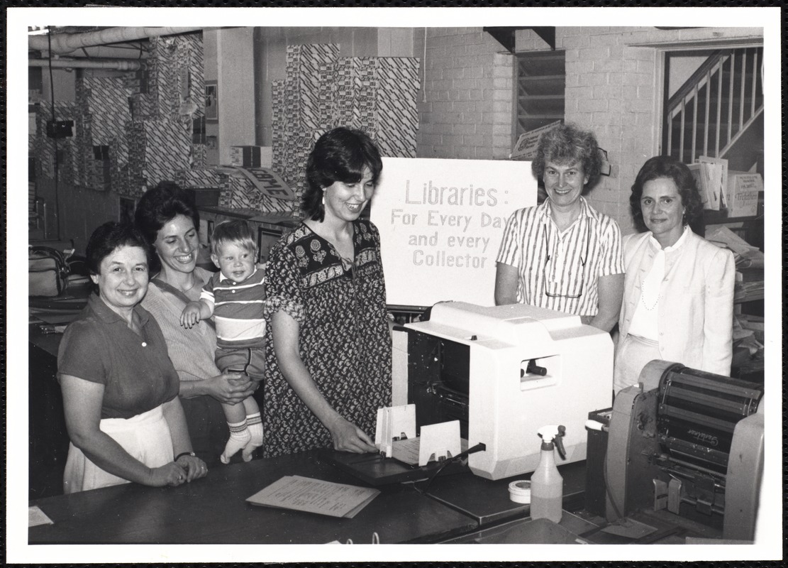 Newton Free Library, Newton, MA. Programs, patrons, staff. Friends
