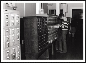 Newton Free Library, Newton, MA. Programs, patrons, staff. Catalog searcher