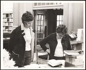 Newton Free Library, Newton, MA. Programs, patrons, staff. Patrons