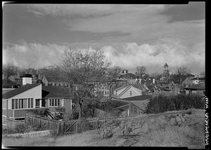 Marblehead, from Crocker Park toward St. Michaels Church