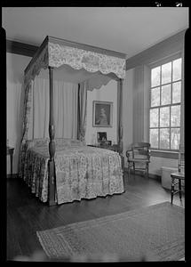 Marblehead, Lee Mansion, bedroom