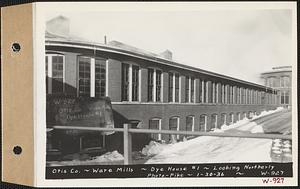 Otis Co., Ware Mills, dye house #1, looking northerly, Ware, Mass., Jan. 30, 1936