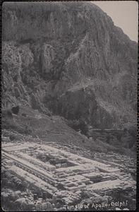 Temple of Apollo. Delphi