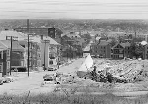 Interstate 195 construction, New Bedford