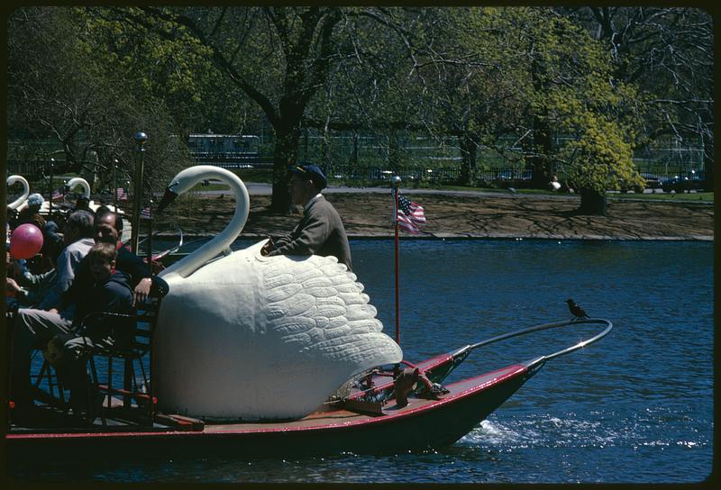 Swan boat, Boston Public Garden