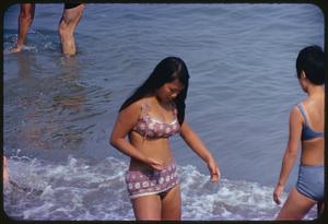Girls in bathing suits, Revere Beach
