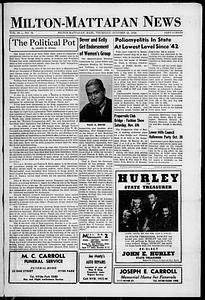 Milton Mattapan News, October 28, 1948