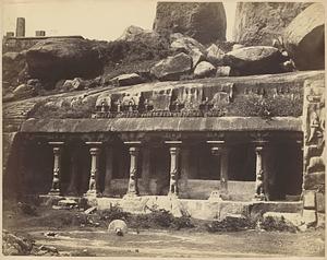 Panchapandava Cave Temple, Mamallapuram, India