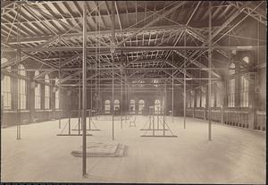 Boston Latin School, interior, Warren Avenue gymnasium