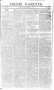 The Salem Gazette