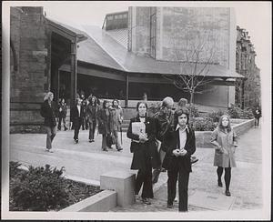 After memorial service for Ellen Reich