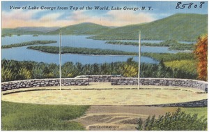 View of Lake George from Top of the World, Lake George, N. Y.