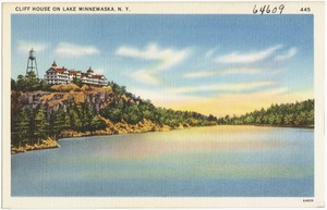 Cliff House on Lake Minnewaska, N. Y.