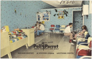 Har-Rob Bootery, 58 Division Avenue, Levittown Center. Pre-tested Poll Parrot shoes for boys and girls.