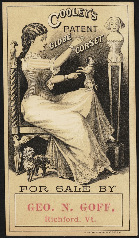 Cooley's patent Globe corset