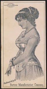 Adjustable Duplex Corset. Manufactured by the Bortree Manufacturing Company.