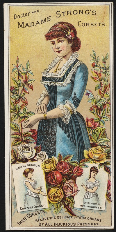 Dr. Strong's Tampico corset Advertising - Vintage American Trade Card -  PICRYL - Public Domain Media Search Engine Public Domain Search