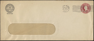 Envelope from Forest Hills Cemetery