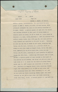Deed of George J. Knapp to Emma E. Knapp, July 20, 1915