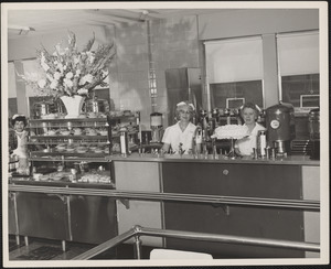 Cafeteria workers at Veterans Administration Hospital