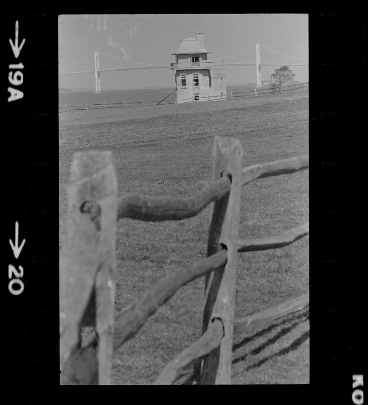View of windmill guest house on Hammersmith Farm, the Auchincloss