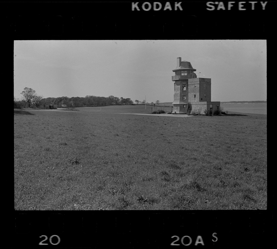 View of windmill guest house on Hammersmith Farm, the Auchincloss