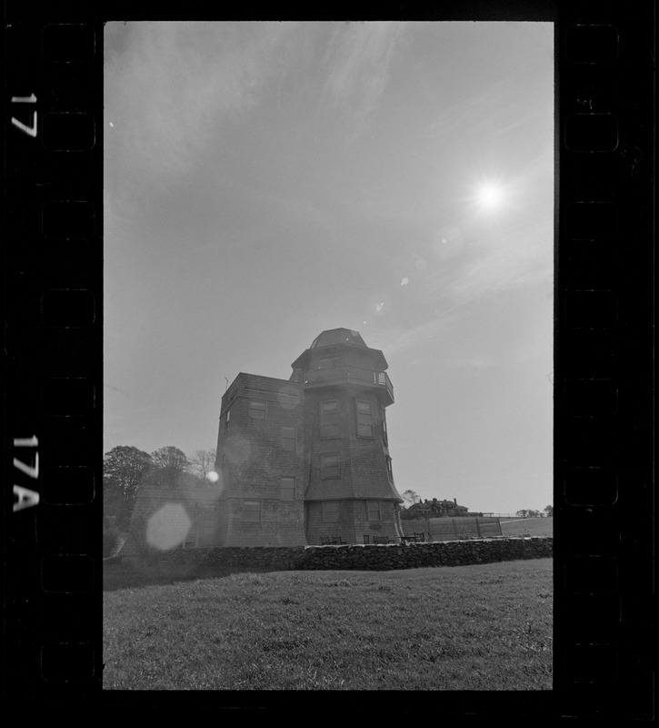 View of windmill guest house on Hammersmith Farm, the Auchincloss