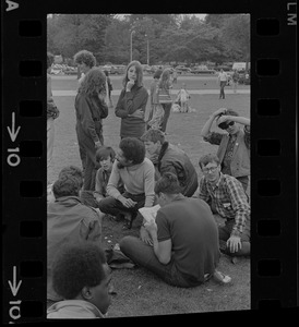 Hippies on the Boston Common