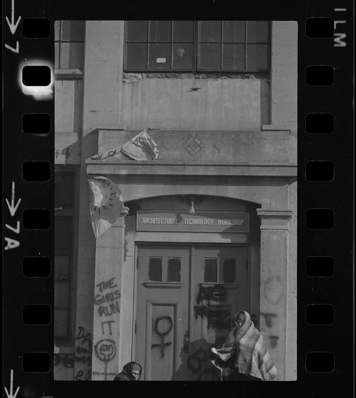 A women's liberation group occupies Harvard building