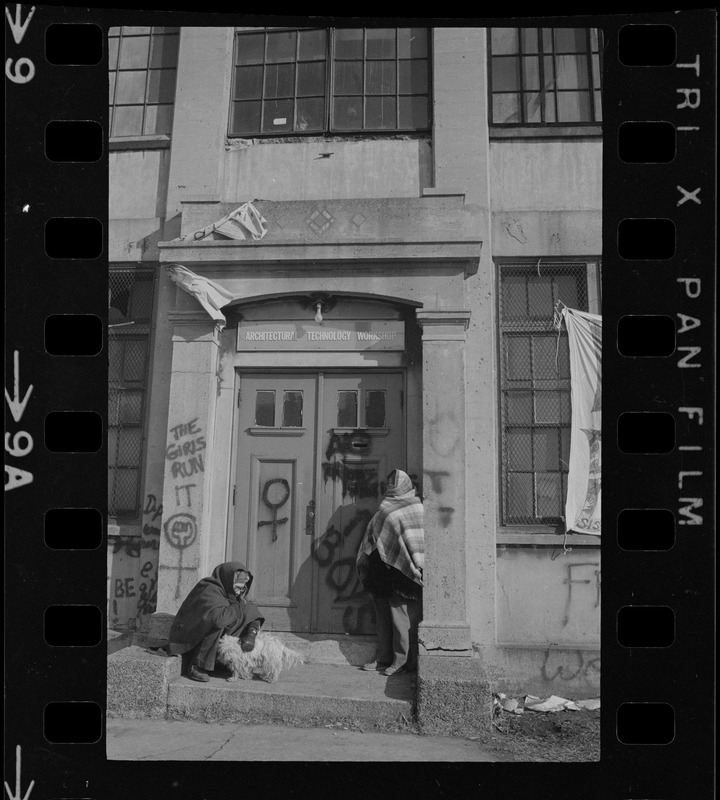 A women's liberation group occupies Harvard building