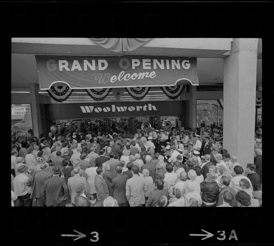 Woolworth's opening day