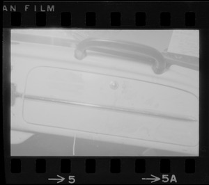 View of glove compartment inside a car