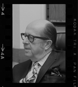 Phil Silvers in Boston for the run of the comedy "How the Other Half Loves" at the Wilbur Theater