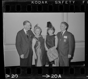 Guests in costume, possibly for a convention event