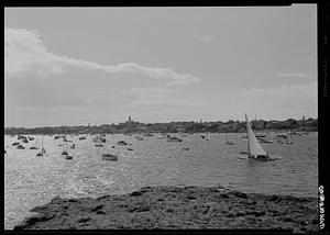 Marblehead, harbor scene