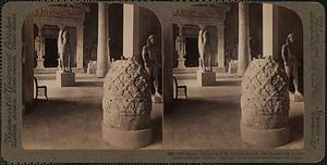 Sacred omphalos from Apollo's temple, that marked the world's centre - Delphi, Greece